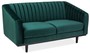 Casa Padrino Luxus Sofa 150 x 85 x H. 78 cm - Wohnzimmer Sofa mit edlem Samtstoff - Wohnzimmer M�bel