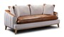 Casa Padrino Luxus Chesterfield Sessel Fuerta 115 x 85 x H. 95 cm - Eleganter Wohnzimmer Sessel mit Echtleder - Chesterfield Wohnzimmer M�bel 