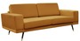 Casa Padrino Luxus Wohnzimmer Sofa 208 x 95 x H. 81 cm - Verschiedene Farben - Luxus Wohnzimmerm�bel