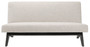 Casa Padrino Luxus Couch Naturfarben / Braun 152 x 81 x H. 75 cm - Wohnzimmer Sofa - Luxus Wohnzimmer M�bel