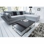 Casa Padrino Couchtisch 2er Set Schwarz / Silber - Wohnzimmer Mbel