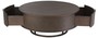 Casa Padrino Luxus Couchtisch Bronze  100 x H. 40,5 cm - Runder Wohnzimmertisch mit 2 Schubladen - Luxus Wohnzimmerm�bel