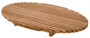 Casa Padrino Luxus Teak Couchtisch Naturfarben 170,5 x 99,5 x H. 21,5 cm - Ovaler Teakholz Wohnzimmertisch - Teakholz Wohnzimmer M�bel - Massivholz M�bel - Luxus M�bel - Luxus Einrichtung