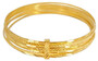 Casa Padrino Luxus Damen Armreif Gold - Vergoldetes Sterlingsilber Armband - Handgefertigter Damenschmuck - Luxus Damen Armschmuck