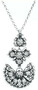 Casa Padrino Luxus Damen Halskette Silber - Edle Sterlingsilber Kette - Sterlingsilber Damenschmuck - Handgefertigter Damen Schmuck 