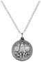 Casa Padrino Luxus Damen Halskette Frau von F�tima Silber - Edle Sterlingsilber Kette - Sterlingsilber Damenschmuck - Handgefertigter Damen Schmuck