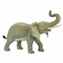 Casa Padrino Luxus Deko Bronze Skulptur Elefant Grau 33,1 cm - Bronze Figur - Bronze Tierfigur - Deko Accessoires 