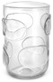Casa Padrino Luxus Deko Glas Vase  23 x H. 34 cm - Elegante mundgeblasene Blumenvase - Luxus Kollektion 
