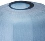 Casa Padrino Luxus Deko Glas Vase Blau  33 x H. 42 cm - Mundgeblasene Blumenvase - Luxus Deko Accessoires