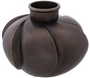 Casa Padrino Luxus Deko Messing Vase Bronze  19 x H. 15 cm - Luxus Qualit�t
