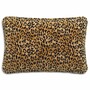 Casa Padrino Luxus Deko Kissen Leopard Beige / Schwarz 60 x 40 cm - Deko Accessoires