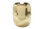 Casa Padrino Luxus Deko Objekt Gold  18 x H. 21,2 cm - Weink�hler aus massivem poliertem Messing - Luxus Deko Accessoires