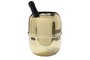 Casa Padrino Luxus Deko Objekt Gold  18 x H. 21,2 cm - Weink�hler aus massivem poliertem Messing - Luxus Deko Accessoires