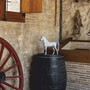 Casa Padrino Luxus Deko Porzellan Skulptur Araberpferd 46 cm - Handgefertigt
