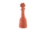 Casa Padrino Luxus Deko Skulptur Koralle Terrakottafarben 28 x 33 x H. 80 cm - Handgeformte organische Terrakotta Skulptur in Korallenform - Luxus Deko Accessoires