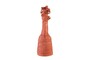 Casa Padrino Luxus Deko Skulptur Koralle Terrakottafarben 28 x 33 x H. 80 cm - Handgeformte organische Terrakotta Skulptur in Korallenform - Luxus Deko Accessoires