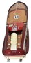 Casa Padrino Luxus Deko Speedboot mit Massivholz St�nder 87 cm - Handgefertigtes Deko Boot - Holzboot - Modellboot - Rennboot - Deko Accessoires