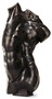 Casa Padrino Luxus Deko Torso Antik Schwarz H. 63 cm - Made in Italy