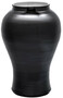 Casa Padrino Luxus Deko Vase Schwarz / Gold  42 x H. 90 cm - Chinesische Porzellan Vase mit Deckel