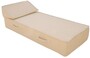 Casa Padrino Luxus Gartenliege / Poolliege Beige 180 x 80 cm