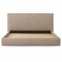 Casa Padrino Luxus Doppelbett Beige / Antik Gold 180 x 200 cm - Schlafzimmer M�bel