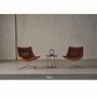 Casa Padrino Luxus Drehsessel Dunkelbraun / Braun / Silber - Wohnzimmer & Hotel M�bel