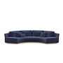 Casa Padrino Luxus Ecksofa Dunkelblau - Hochwertige Verarbeitung - Moderne Wohnzimmer M�bel - Luxus Qualit�t 