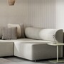 Casa Padrino Luxus Ecksofa Grau / Dunkelgrau 360 x 180 cm - Modulares Wohnzimmer Sofa - Luxus M�bel
