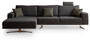 Casa Padrino Luxus Ecksofa Grau / Silber 310 x 180 x H. 70 cm - Wohnzimmer Sofa - Wohnzimmer M�bel - Luxus M�bel - Luxus Einrichtung