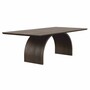 Casa Padrino Luxus Eichenholz Esstisch Dunkelbraun 274 cm - Rechteckiger Massivholz K�chentisch - Esszimmer M�bel