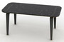 Casa Padrino Luxus Marmor Esstisch Schwarz / Messingfarben 180 x 90 x H. 80 cm - Edler K�chentisch mit hochwertigem handgeschliffenen Marquina Marmor - Marmor Esszimmer M�bel - Luxus Qualit�t
