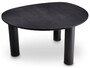 Casa Padrino Luxus Esstisch Schwarz 149 x 128,5 x H. 77 cm - Massivholz K�chentisch - Esszimmer M�bel - K�chen M�bel - Luxus M�bel - Luxus Einrichtung