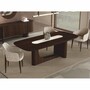 Casa Padrino Luxus Esszimmer Set - 1 Esstisch und 6 Esszimmer St�hle - Luxus M�bel