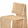 Casa Padrino Luxus Rattan Esszimmer Stuhl Naturfarben H. 82 cm - Luxus M�bel