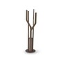 Casa Padrino Luxus Garderobenst�nder Hellgrau / Grau  38 x H. 175 cm - Eleganter Garderobenst�nder - Moderne Flur M�bel - Luxus Qualit�t 