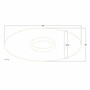 Casa Padrino Luxus Garten Esstisch Matt Wei� 300 x 130 x H. 75 cm
