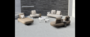 Casa Padrino Luxus Garten Liege Grau / Beige 7-teilig 216 x 100 x H. 72.5 cm - Wetterfest und hochwertig verarbeitet - Moderne Garten M�bel - Luxus Qualit�t 