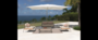 Casa Padrino Luxus Garten Lounge Set Taupe 5-teilig 202 x 92 x H. 75 cm - Wetterfest und hochwertig verarbeitet - Moderne Garten M�bel - Luxus Qualit�t 