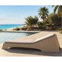 Casa Padrino Luxus Gartenliege Matt Beige / Grau 225 cm - Hotel & Garten M�bel