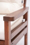 Casa Padrino Luxus Gartenmbel Set Beige / Dunkelbraun - 1 Garten Sofa & 2 Garten Sessel & 1 Garten Esstisch - Garten Mbel - Terrassen Mbel - Luxus Mbel