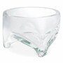 Casa Padrino Luxus Glas Sch�ssel  25 x H. 16 cm - Runde Deko Sch�ssel aus mundgeblasenem Glas - Deko Accessoires - Luxus Qualit�t