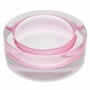 Casa Padrino Luxus Glasschale Hellrosa  20 x H. 11 cm - Deko Schale aus mundgeblasenem Glas - Luxus Deko Accessoires