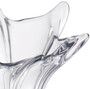 Casa Padrino Luxus Glas Vase  32 x H. 35 cm - Mundgeblasene Blumenvase - Deko Blumenvase - Deko Accessoires - Deko Glas Vasen - Luxus Accessoires