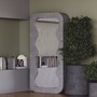 Casa Padrino Luxus Gussbeton Standspiegel Grau 100 x H. 200 cm - Hotel & Garten M�bel