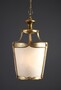 Casa Padrino Luxus H�ngeleuchte Laterne Antikgold  45 x H. 90 cm - Handgefertigte Laterne aus Edelstahl - Luxus Kollektion - Edel & Prunkvoll