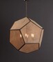Casa Padrino Luxus H�ngeleuchte Laterne Messing Br�niert  75 cm - Handgefertigte Laterne aus Edelstahl - Luxus Kollektion - Edel & Prunkvoll