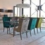 Casa Padrino Luxus H�ngeleuchte Silber  100 x H. 65 cm - Runde Kristallglas Pendelleuchte