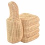 Casa Padrino Luxus Rattan Hocker Naturfarben H. 77 cm - Wohnzimmer & Hotel M�bel