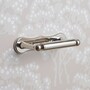 Casa Padrino Luxus Jugendstil Toilettenpapierhalter Silber 19 cm - Badezimmer Accessoires