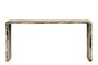 Casa Padrino Luxus Konsole Naturfarben 170 x 40 x H. 80 cm - Konsolentisch aus recyceltem Ulmen Altholz - Luxus M�bel